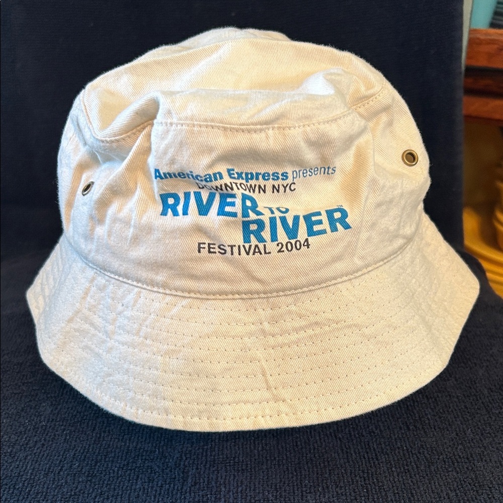 Downtown NYC River to River Festival 2004 American Express Bucket Hat